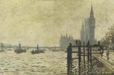 Claude Monet The Thames Below Westminster